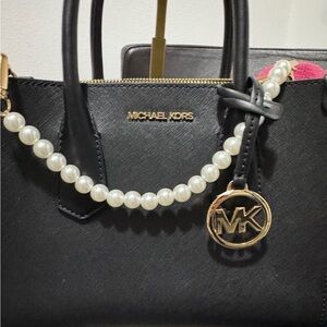 Faux Pearl Bag Cain